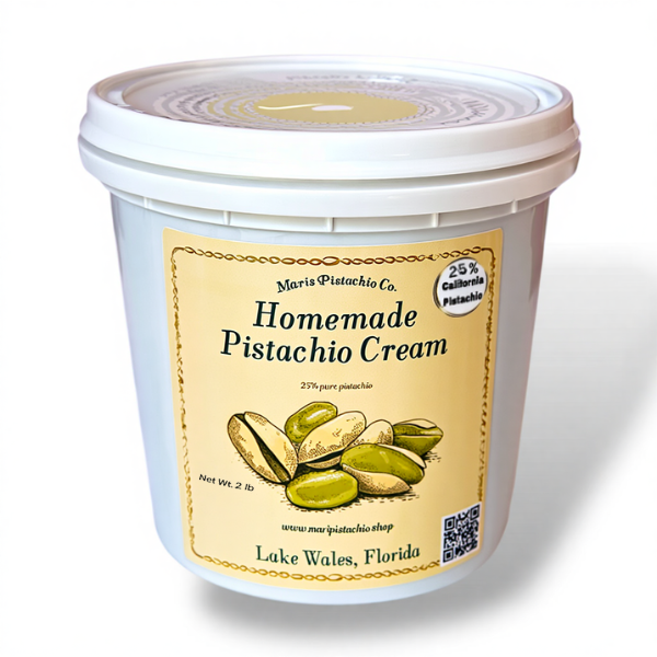 25% Homemade Pistachio Cream 34oz